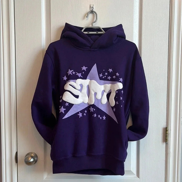 STATEMENT | Purple Y2K Women’s Hoodie - Picture 2 of 6